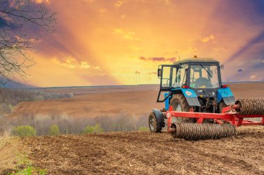 Küçük mavi traktör tarlası küçük mavi traktörümüzün ustalığını ve ustalığını hisset. Tarlayı son derece dikkatli sürüşünü izle. Cömert bir hasat için hazırlanıyoruz. Tarım alanında en son gelişmeleri serbest bırak