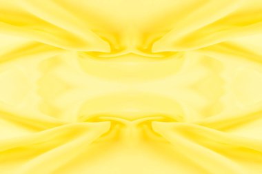 arkaplansız doku - sarı ipek. Soluk sarı renkli birinci sınıf ipek organza fevkalade bir kumaştır, hem kendi başına güzeldir hem de vurgu açısından bir aksesuardır..