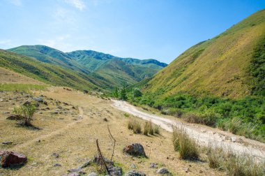Off-road arazisini ve manzaralı dağ manzaralarını keşfedin. Zorlu arazide gezinmenin heyecanını yaşayın. Çocuk parkında zorlu bir maceranın tadını çıkar..