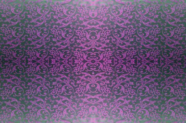 Kusursuz bir doku. İpek kumaş. Pembe-yeşil gözlükler. Projene bu ipek kumaşla su sıçrat. Değişik boyutlardaki desenler çift çizgiler arasında değişmektedir.