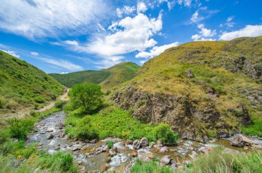 Doğal manzaraların dingin güzelliğinin tadını çıkar. Nehrin kayalık kanyonda nasıl zarifçe aktığına bakın. Kendini görkemli dağ manzaralarının kalbine daldır..