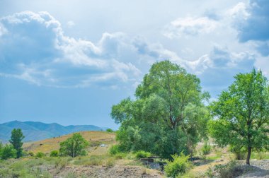 Dağ eteklerinin ve görkemli dağların çarpıcı güzelliklerini keşfedin. Yürüyüş, bisiklet ve kamp gibi doğa aktivitelerinin tadını çıkarın. Sakin bir dağ manzarasında yazın sıcağının tadını çıkar..