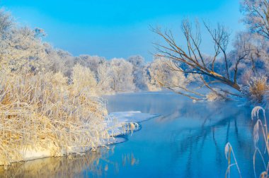 Kış gündoğumunun güzelliğini daha önce hiç olmadığı kadar tecrübe et. Donmuş nehirdeki pırıl pırıl soğuktan büyülenirsin. Kendinizi doğanın büyüleyici tuvaline daldırın..