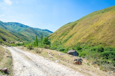 Dağ toprak yolunda off-road macerası yaşayın. Nefes kesici manzaraları ve doğal manzaraları keşfedin. Zorlu arazide ve engellerde kendine meydan oku..