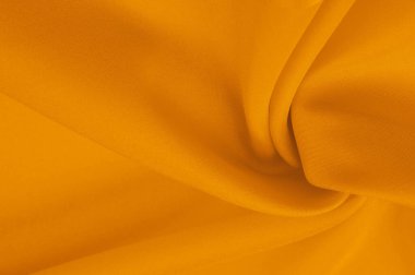 Sarı ipek kumaş. Dekor projelerinde kullanmak için 100 saf sarı ipek kumaş yüksek kalite koyu kehribar renkli ipek saten ideal