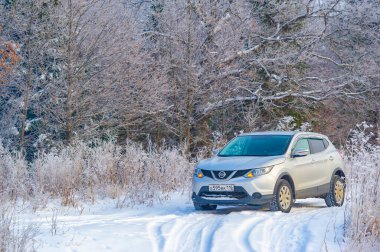 Bu kış harikalar diyarında şık ve şık Nissan Qashqai ile seyahat etmeyi düşünebiliyor musun? Hayatının macerasına hazır ol! 2023 01 03 Tatastan Rusya