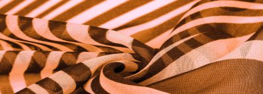 doku, arkaplan, desen, duvar kağıdı, kartpostal, poster, ipek kumaş, kahverengi ve beyaz soyut çizgiler, geniş oval. retro, sanat