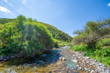 Doğanın dingin güzelliğinin tadını çıkar. Nehrin kayalık kanyonda nasıl zarifçe aktığına bakın. Kendini dağların kalbine daldır ve huzuru hisset..