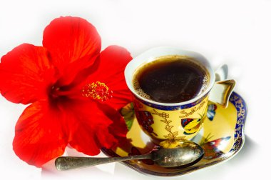 Güzel bir Çin porselen bardağında bir fincan kahvenin tadını çıkar. Çiçek süsleme desenli bir zarafet ekle. Tat ve estetiğin mükemmel kombinasyonunu tecrübe et..