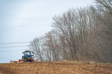Küçük mavi traktör tarlası küçük mavi traktörümüzün ustalığını ve ustalığını hisset. Tarlayı son derece dikkatli sürüşünü izle. Cömert bir hasat için hazırlanıyoruz. Tarım alanında en son gelişmeleri serbest bırak