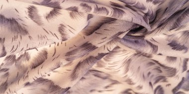 Afrika tarzı kahverengi ipek kumaş. Tasarımcı, doku deseni, arkaplan koleksiyonu.