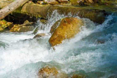 Kendinizi doğa senfonisinin rahatlatıcı seslerine daldırın. Bir dağ deresinin huzur dolu güzelliğini tecrübe et. Kendinizi doğal dünyanın dingin enerjisine daldırın. Huzur ve uyumu bul