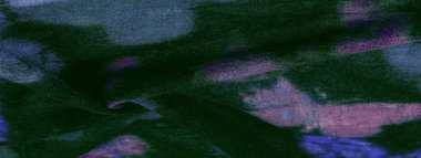 Kelebek desenli yeşil yün kumaş. Yeşil kırmızı mavi. Dekor modern, tekstil sanatı, doku, arkaplan, desen