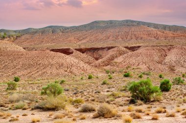 Red Boguty Dağları 'nın nefes kesici güzelliğini tecrübe edin. Gökyüzünü turuncu ve pembenin canlı tonlarıyla boyayan görkemli bir günbatımına tanık olun..