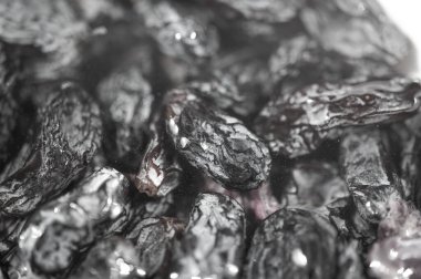 Siyah kuru üzümler en sevdiğiniz yemek ya da yemek tariflerine eklemek için mükemmeldir. Kaliteli üzümlerden elde edilen, uygun lezzet için kurutulmuş güneş. Dünyadaki birçok mutfaktaki vazgeçilmez bir bileşen..