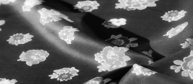 Moda Tasarımı İçin Tek Renkli Çiçek Dokuması İç Dekor ve Döşeme Projesi İçin Mükemmel