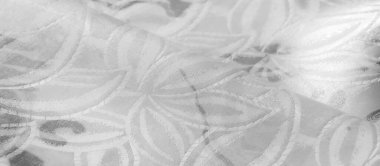 Yumuşak, yüksek kalite kumaş ve narin beyaz çiçek desenli. Şık tasarım, ev dekorasyonu, elbiseler ve aksesuarlar için mükemmel. Zanaat projeleri, döşeme ve dikiş meraklıları için ideal.