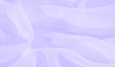 Zarif kıvrımları ve pürüzsüz dokuları olan bulanık soluk lavanta kumaşı sakin ve sakin bir atmosfer yaratıyor. Yumuşak, akışkan hareket soyut sahneye ışık ve ruhani bir görünüm verir..