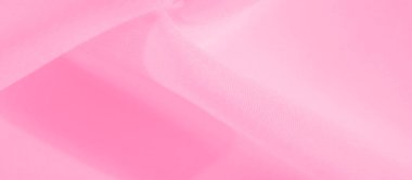 Yumuşak kıvrımlı bulanık pembe kumaş hassas bir doku yaratır. Pürüzsüz malzeme havadar, hafif bir hissi çağrıştırıyor. Kadınsı, minimal ve zarif tasarım için mükemmel bir duygu..