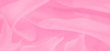 Sıvı kıvrımlı ve yumuşak kıvrımlı bulanık pembe kumaş hassas, akışkan bir doku yaratır. İnce zarafet ve nazik hareket kadınlığı çağrıştırıyor, tekstil, moda veya sanatsal projeler için mükemmel..