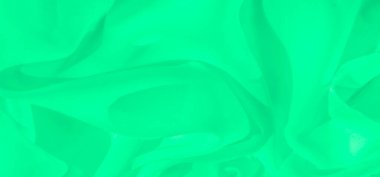 Bulanık yeşil kumaş görüntüde yavaşça katlanarak hareket ve akış hissi yaratır. Materyalin pürüzsüz dokusu ve nazik kıvrımları huzur verici ve rahatlatıcı bir görsel deneyim sunar..