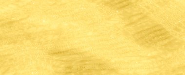 Bulanık sarı dantel kumaşlı, parlak detaylı makro çekim. Işık yüzeyden parlıyor, lüks ve yumuşaklık hissi yaratıyor, zarif tekstil tasarımları için ideal..