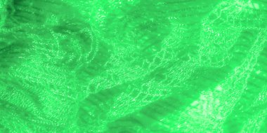 Karmaşık yeşil dantelli kumaş. Parlak detaylar ve hassas dokular. Zarif şablonlarını geliştiren ince gölgelerle yumuşak ve akıcı bir görünüm yaratıyor..