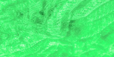 Zarif detaylara sahip yeşil dantel kumaş bulanıklığı ve ışıltılı röfle, bu zarif ve zarif kumaşın karmakarışık güzelliğini yakalıyor..