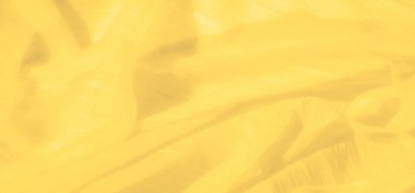 Bulanık, canlı sarı desenli yumuşak dalgalar ve narin kıvrımlı kumaş ışığı yakalar ve her türlü tekstil tasarımına zarafet katan pürüzsüz ve dinamik bir yüzey yaratır..