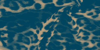 Yumuşak leopar desenli bulanık kumaş, doku ve derinlik katlayan doğal kıvrımlar. Sessiz renk şeması hem moda hem de ev dekorasyonu için çok yönlü..