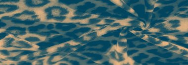 Bulanık hayvan desenli kumaş, yumuşak kıvrımlarla, kumaşın akış görünümünü arttırır. Parmak izi hem moda hem de iç tasarım projeleri için çok yönlü..