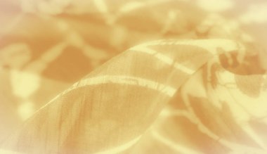 Akan soyut şekilleri ve yumuşak kıvrımları olan ılık sarı kumaş bulanıklığı. Tasarım, sıcaklığı ve yumuşaklığı yansıtan pürüzsüz bir dokuya sahip, sakin ve zarif bir duyguya sahip..