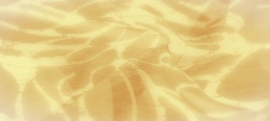 Organik şekilli ve akışkan kıvrımlı soyut sarı kumaş bulanıklığı, sıcak ve doğal bir doku sağlıyor. Tasarım hafifçe aydınlatılıyor, rahatlatıcı, nazik bir estetik yaratıyor..