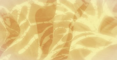 Akan soyut şekilleri ve yumuşak kıvrımları olan ılık sarı kumaş bulanıklığı. Tasarım, sıcaklığı ve yumuşaklığı yansıtan pürüzsüz bir dokuya sahip, sakin ve zarif bir duyguya sahip..