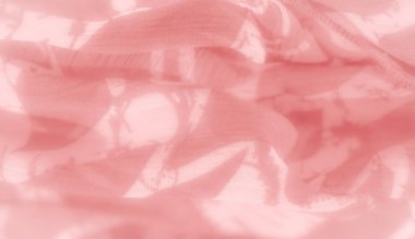 Bulanık: Yumuşak pembe tonlar bu kumaşa hakim, yumuşak kıvrımlar ve doğal ışıkla aydınlatılmış bir desen. Karmaşık detay ince veya zarif proje kullanımı için mükemmel derinlik ve hareket sağlar