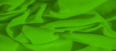 Katlanmış yeşil kumaşın bulanık dokusu zarif kıvrımlar ve yumuşak gölgeler oluşturur. Organik düzenleme görsel derinliği arttırır ve maddenin...