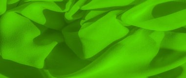 Katlanmış yeşil kumaşın bulanık dokusu zarif kıvrımlar ve yumuşak gölgeler oluşturur. Organik düzenleme görsel derinliği arttırır ve maddenin...