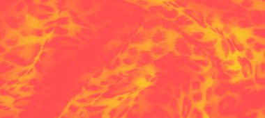 Bulanık bu canlı kumaş, turuncu ve kırmızı tonlarda, soyut çiçek motiflerini çağrıştıran katmanlı ve ılık tonlu desenlere sahiptir. Yumuşak dokusu ve karmaşık detayları onu çekici kılıyor.