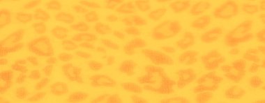 Canlı turuncu leopar desenleriyle süslenmiş parlak sarı kumaş bulanıklığı yumuşak ve dokulu bir görünüm yaratıyor. Sıcak tonlar enerji ve canlılığı çağrıştırıyor, soyut için mükemmel.