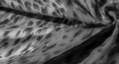 Bulanık, yumuşak kıvrımlar ve detaylı desenlerle, bu gri ölçekli kumaş fotoğrafı tek renkli tonlarda dokunun zarafetini yakalar, ince ve sanatsal bir görünüm yaratır..