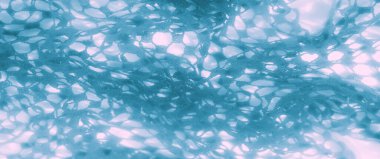 Bulanık, bu görüntü yumuşak ve karmaşık desenli açık mavi bir dantel kumaş gösteriyor. Örgü tasarımı bulanık, derinlik ve genel dokuya hassas, havadar bir his ekliyor..