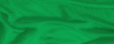 Yumuşak yeşil kumaş üzerinde bulanık bir etki, hassas kıvrımlar ve desenli bir yüzey, görsellere derinlik ve incelik katan organik, akışkan bir görünüm yaratır..