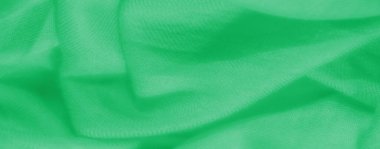 Bulanık yeşil kumaş, yumuşakça katlanmış zarafet ve zenginlik taşıyan desenli bir yüzey. Kumaşın derinliği ve akışı lüks ve huzurlu havasını arttırır..