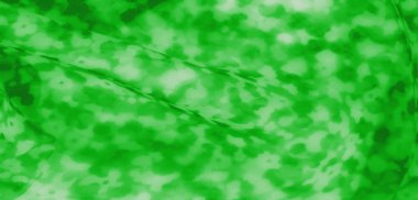 Soyut kamuflaj benzeri lekeleri olan yeşil bir kumaşın bulanıklığı. Kumaşın dokusu ve nazik kıvrımları, organik desenlerde açık ve koyu yeşili harmanlayan eşsiz bir tasarım yaratır..