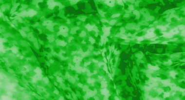 Noktalı soyut desenli yeşil kumaş bulanıklığı, görsel bir bağ oluşturuyor. Tasarımın akışkan hareketi rahatlatıcı, çağdaş bir estetik ekliyor..