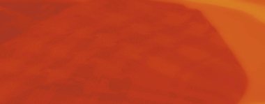 Görüntü, parlak turuncu bir kumaşın, dokulu desenli bir görüntüsüdür. Işığı ince yollarla yansıtan karmaşık dokuma detaylarını ortaya çıkarır. Kumaşın yüzeyi parlaklık ve yumuşaklık belirtileri gösteriyor.