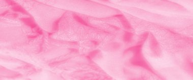 Karmaşık dokuları ve yumuşak kıvrımları olan bulanık pembe kumaş yumuşak ve havadar bir estetik oluşturuyor. Malzemenin hafifliği ve pastel rengi sıcaklık ve yumuşaklık ekler, arka plan için mükemmeldir..