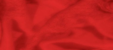 Yumuşak kıvrımlı ve yumuşak parıltılı bulanık kırmızı kumaş, dokulu ve sıcak bir his veriyor. Gölgeler bu tekstilin lüks ve zarif görünümünü arttırır..