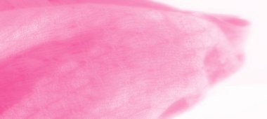 Yumuşak kıvrımlı pembe kumaş ve yumuşak bir doku. Görüntü, pastel rengi ve havası ile sakin ve romantik bir atmosfer yakalıyor, pürüzsüz akış, sıcaklık ve hassasiyeti çağrıştırıyor..
