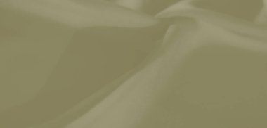 Yumuşak yeşil kumaştan bulanık dalgalar yumuşak dalgalı ve yumuşak kıvrımlı soluk yeşil kumaş yakın çekim, yumuşak ışıklandırma ve çok yönlü yaratıcı kullanım için soyut akış tasarımı.